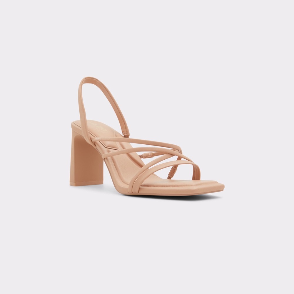 Aldo Heyworth Strappy Heel- Beige